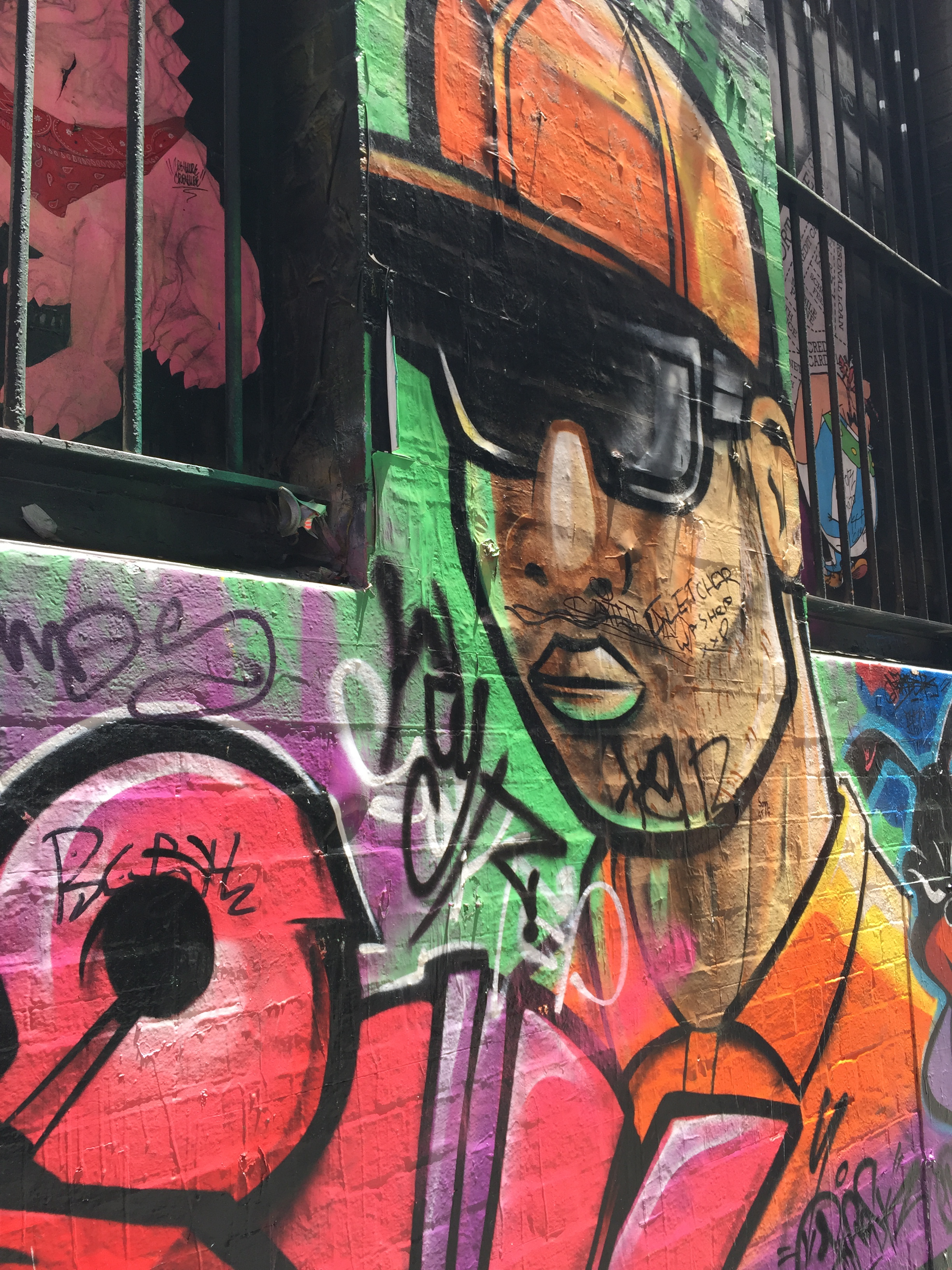 Graffiti Hosier Lane, Melbourne