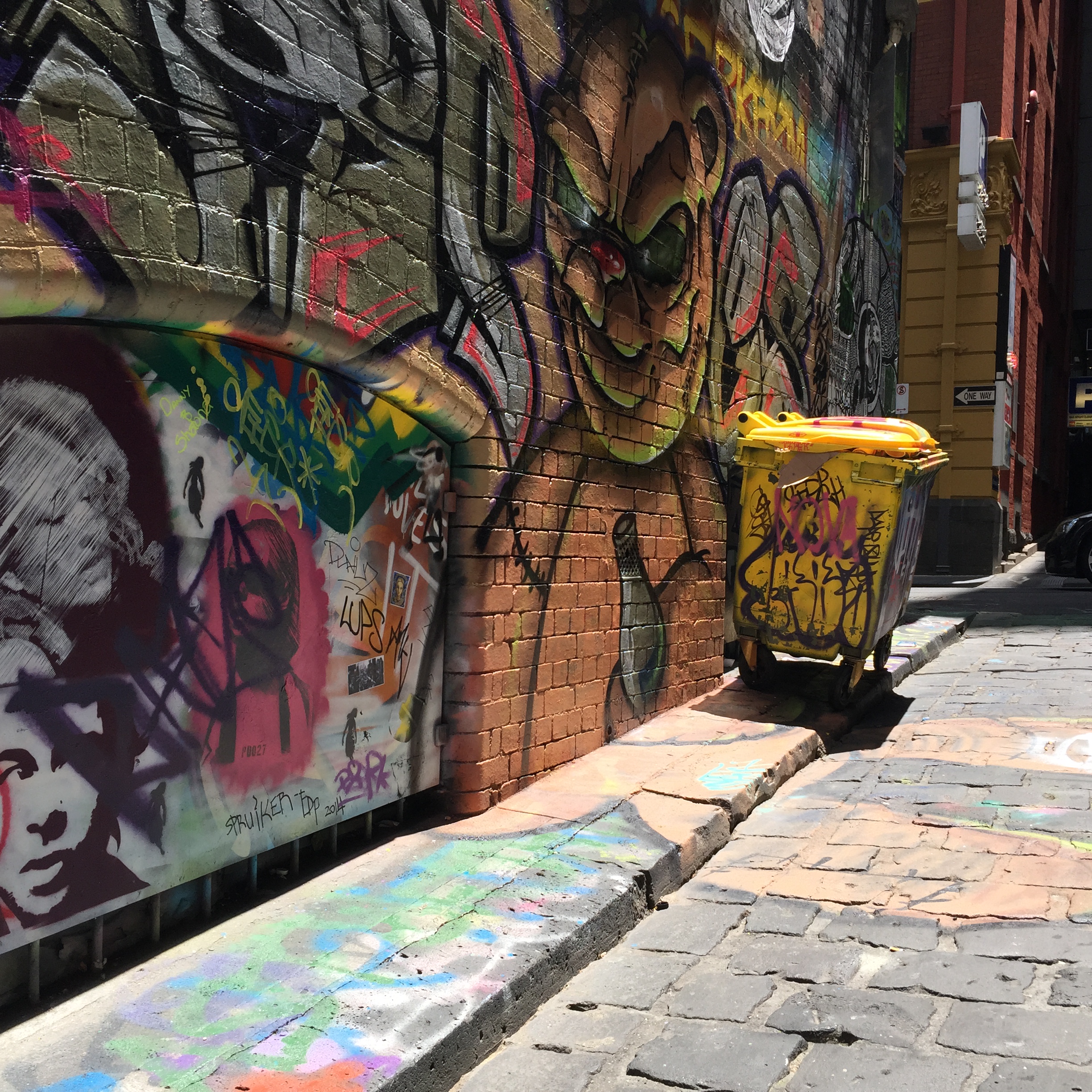 Graffiti Hosier Lane, Melbourne