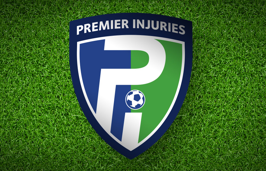 Premier Injuries design and brand development