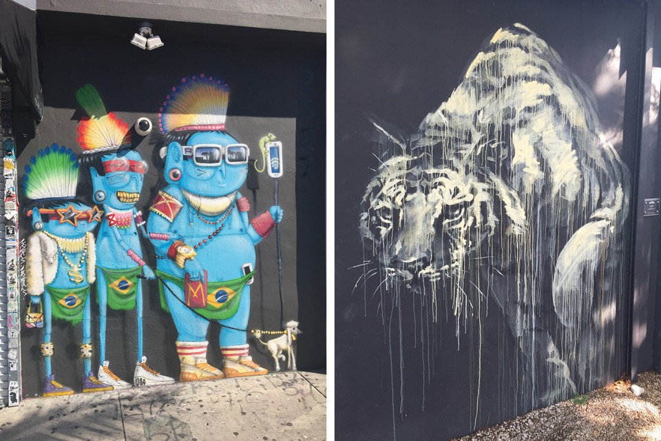 Graffiti Art at Wynwood Walls Miami
